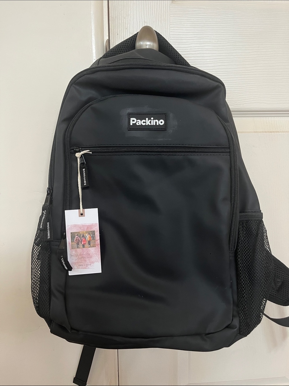 Black Men's Backpack - Everyday Commuter Carry